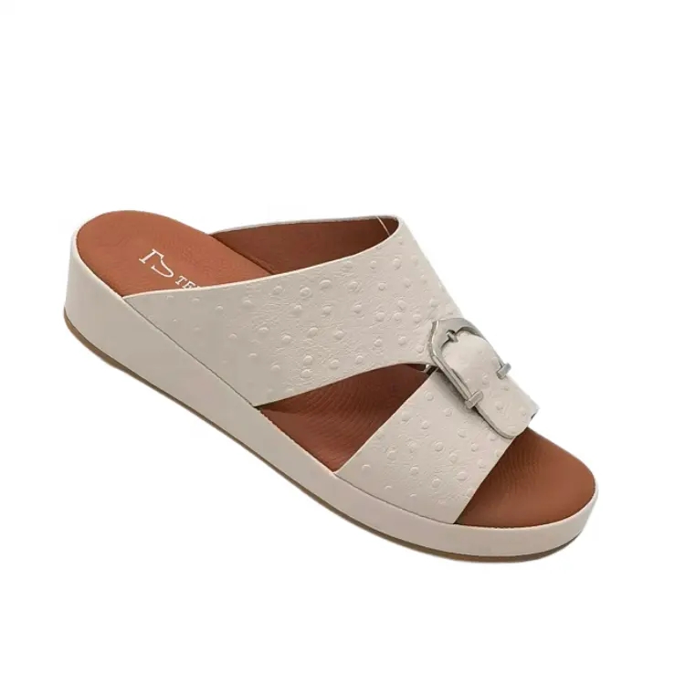 New Summer Men Slippers Shoes Summer Beach Slides Sandals Design Arab Slipper for Men