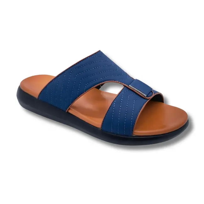 Plus Size Ksa Oman Design Breathable Pretty Colors Materials Slides Slippers for Man Arabian Slippers