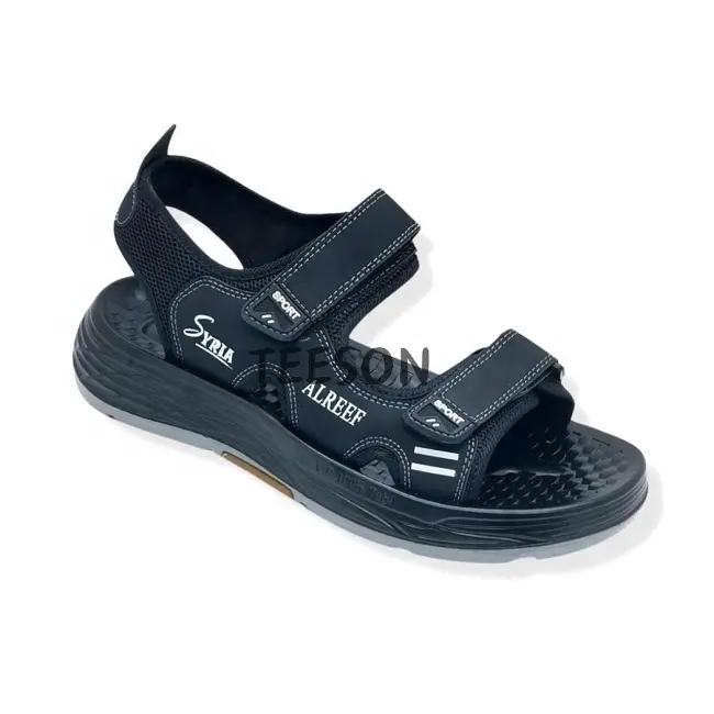 Customized Summer Man Outdoor Casual Beach Softness Microfiber Leather High Quality